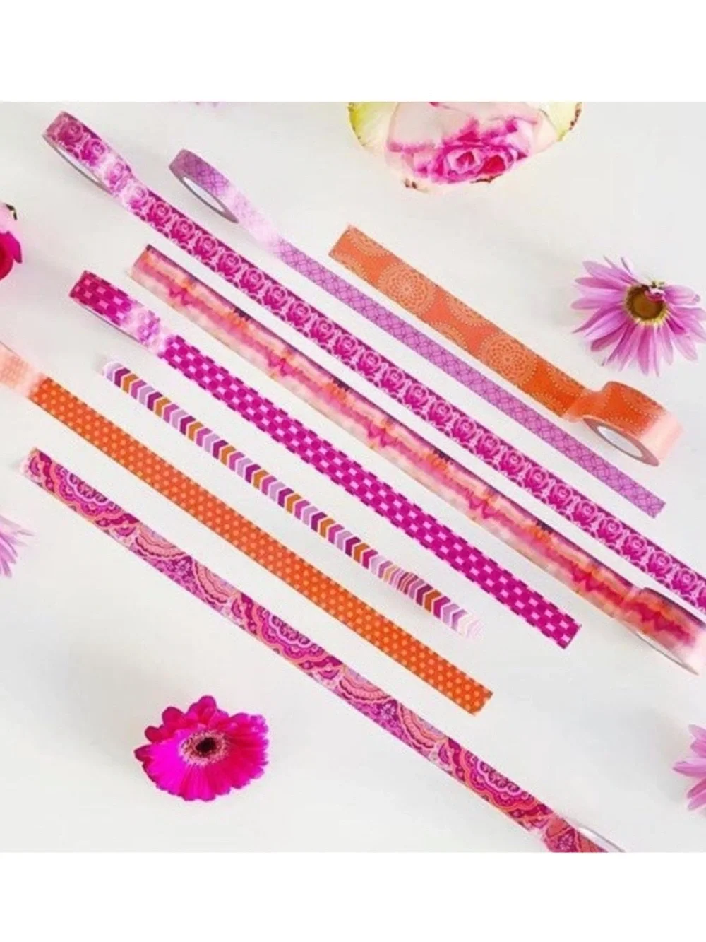 Recollections  | Washi Tube | Orange?Purple Marble